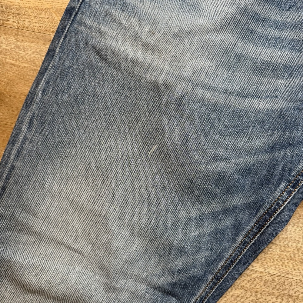 Diesel Larkee-Relaxed Jeans Mens 32x27 Blue Comfort Straight Stretch Denim 0848C - Picture 5 of 16